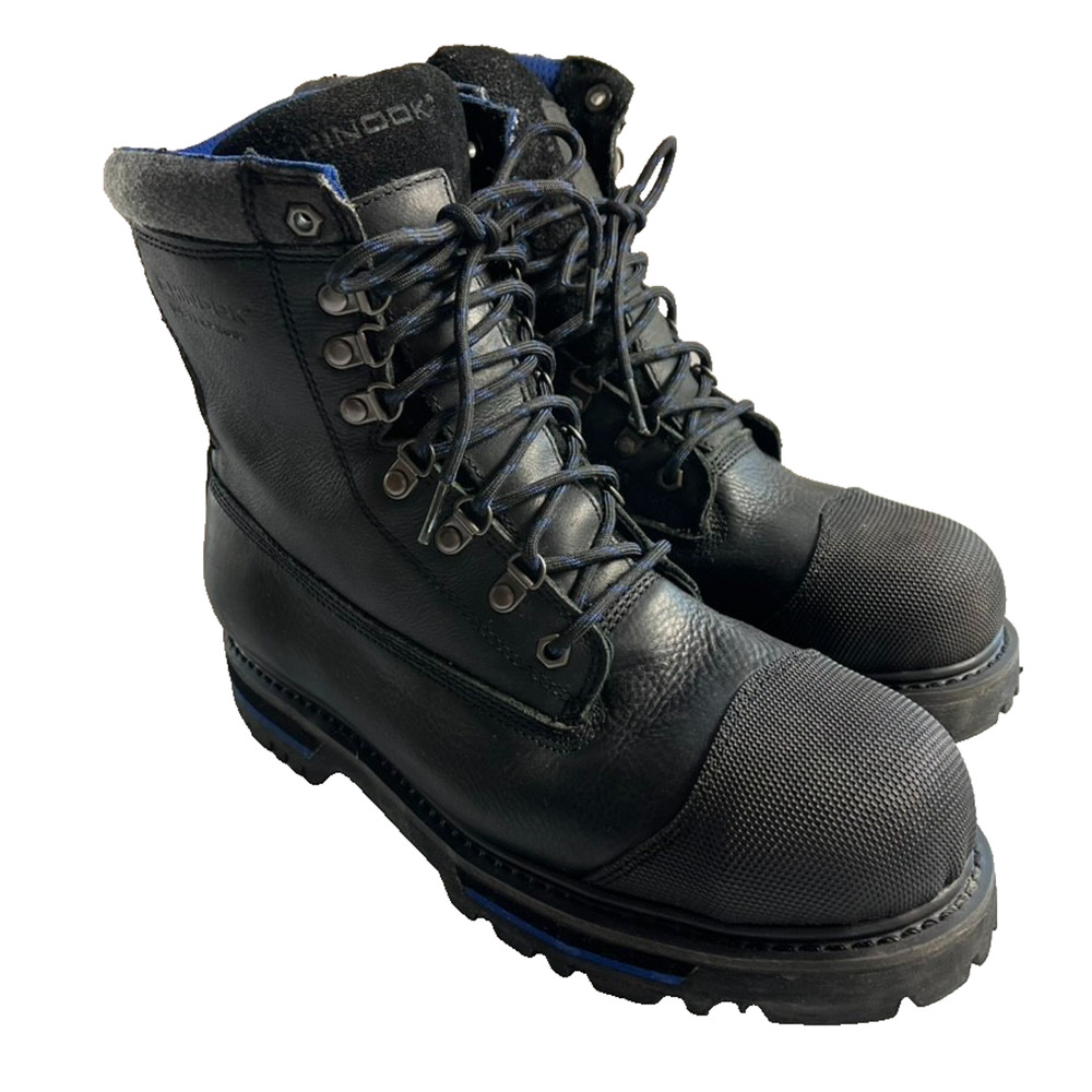 Chinook Boots Mens Size 11 Tarantula Steel Toe Slip Resistant Waterproof Leather